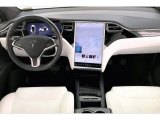 2017 Tesla Model X 75D White Interior