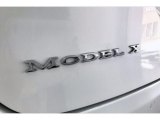 Tesla Model X 2017 Badges and Logos