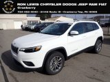2020 Bright White Jeep Cherokee Latitude Plus 4x4 #136790353