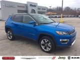 2020 Laser Blue Pearl Jeep Compass Limted 4x4 #136813388