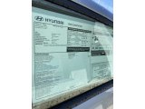 2020 Hyundai Elantra SEL Window Sticker