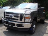 2009 Sterling Grey Metallic Ford F350 Super Duty XLT Regular Cab 4x4 Dually #13677151