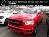 2020 Flame Red Ram 1500 Big Horn Crew Cab 4x4 #136843418