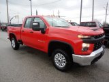 2020 Chevrolet Silverado 2500HD Work Truck Double Cab 4x4 Front 3/4 View