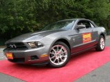 2010 Sterling Grey Metallic Ford Mustang V6 Premium Convertible #13675000