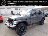 2020 Sting-Gray Jeep Wrangler Unlimited Willys 4x4 #136843430
