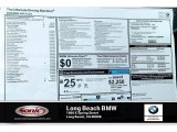 2020 BMW 4 Series 440i Coupe Window Sticker