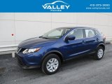 2019 Caspian Blue Metallic Nissan Rogue Sport S AWD #136858643