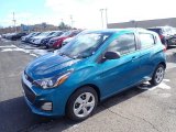 2020 Caribbean Blue Metallic Chevrolet Spark LS #136886884