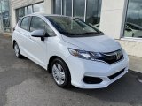 Platinum White Pearl Honda Fit in 2020