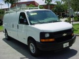 2004 Summit White Chevrolet Express 3500 Extended Commercial Van #13668759