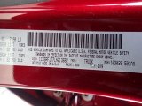 2020 1500 Color Code for Delmonico Red Pearl - Color Code: PRV