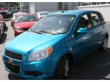 2009 Tahiti Green Chevrolet Aveo Aveo5 LT #13683753