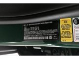 2020 Clubman Color Code for British Racing Green IV Metallic - Color Code: C38