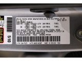 2019 Tacoma Color Code for Silver Sky Metallic - Color Code: 1D6
