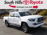 2020 Blizzard White Pearl Toyota Tacoma Limited Double Cab 4x4 #136918631