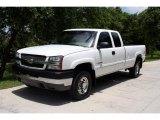 2003 Summit White Chevrolet Silverado 2500HD LS Extended Cab 4x4 #13675916