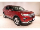 2019 Ruby Red Ford Explorer Limited 4WD #136918778