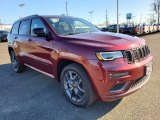 2020 Velvet Red Pearl Jeep Grand Cherokee Limited 4x4 #136918604