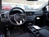 2020 Kia Sportage LX AWD Black Interior