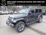 2020 Granite Crystal Metallic Jeep Wrangler Unlimited Sahara 4x4 #136938406