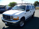 1999 Oxford White Ford F250 Super Duty XLT Extended Cab 4x4 #13682211