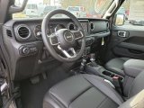 2020 Jeep Wrangler Unlimited Sahara 4x4 Black Interior