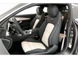 2020 Mercedes-Benz C AMG 63 S Coupe Platinum White/Pearl Black Interior