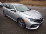 2020 Honda Civic LX Hatchback Front 3/4 View