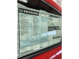 2020 Honda Civic Sport Sedan Window Sticker