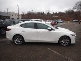 2020 Snowflake White Pearl Mica Mazda MAZDA3 Premium Sedan #136980415