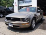 2005 Mineral Grey Metallic Ford Mustang V6 Deluxe Convertible #13677200