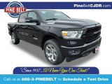 2020 Diamond Black Crystal Pearl Ram 1500 Big Horn Crew Cab 4x4 #136980328