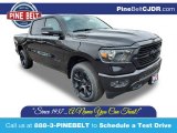 2020 Diamond Black Crystal Pearl Ram 1500 Big Horn Night Edition Crew Cab 4x4 #136980324