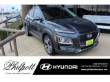 2020 Thunder Gray Hyundai Kona Limited #136995479