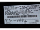 2020 F250 Super Duty Color Code for Agate Black - Color Code: UM