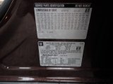 2020 Envision Color Code for Espresso Metallic - Color Code: 425E