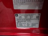 2020 Envision Color Code for Chili Red Metallic - Color Code: 397X
