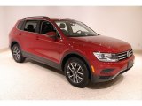 Cardinal Red Metallic Volkswagen Tiguan in 2019