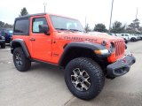 2020 Jeep Wrangler Rubicon 4x4 Front 3/4 View