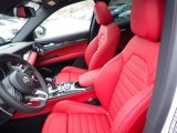 2020 Alfa Romeo Stelvio TI Sport AWD Black/Red Interior