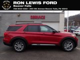 2020 Rapid Red Metallic Ford Explorer XLT 4WD #137031405