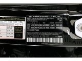 2020 GLS Color Code for Obsidian Black Metallic - Color Code: 197