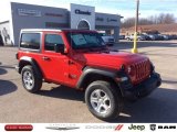 2020 Firecracker Red Jeep Wrangler Sport 4x4 #137083993