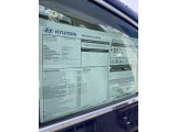 2020 Hyundai Sonata Limited Window Sticker