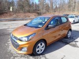 Orange Burst Metallic Chevrolet Spark in 2020