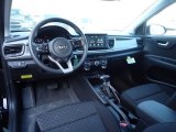 2020 Kia Rio S Black Interior