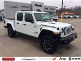 2020 Bright White Jeep Gladiator Rubicon 4x4 #137100455