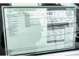 2020 Mercedes-Benz GLB 250 4Matic Window Sticker