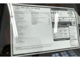 2020 Mercedes-Benz C AMG 43 4Matic Cabriolet Window Sticker